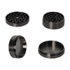 Pin Up Girl Grinder Titanium Premium Herb Grinder 2.2" Wide, gun-black