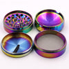 Rainbow Herb Grinder Spice Grinder 2.5" Wide