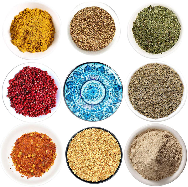 Mandala Flower Spice Grinder,Large 4 Piece 2