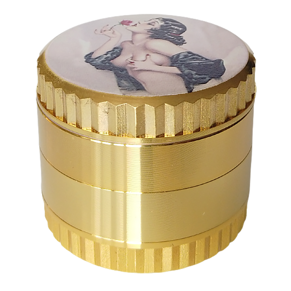 Golden Herb Grinder Spice Grinder 2.0in