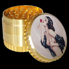 Golden Herb Grinder Spice Grinder 2.0in