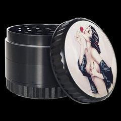 Black Herb Grinder Spice Grinder 2.0in