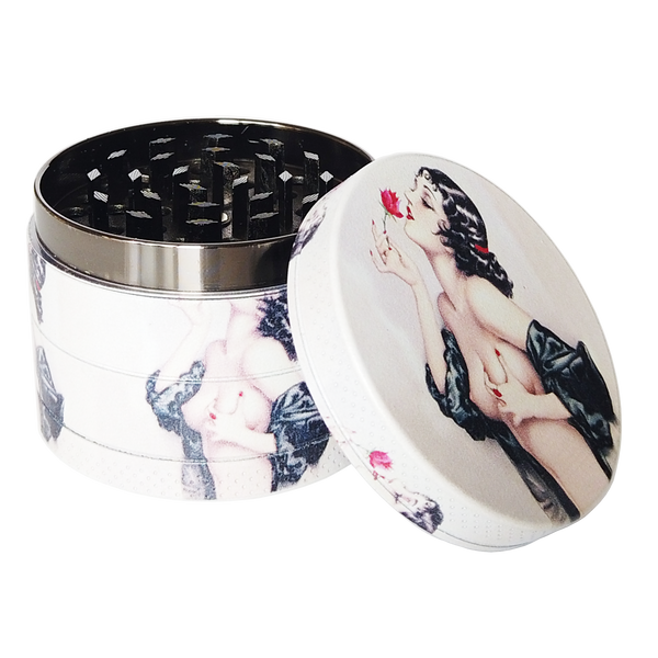 Herb Grinder  Weed Grinder with Unique Printing 2.2