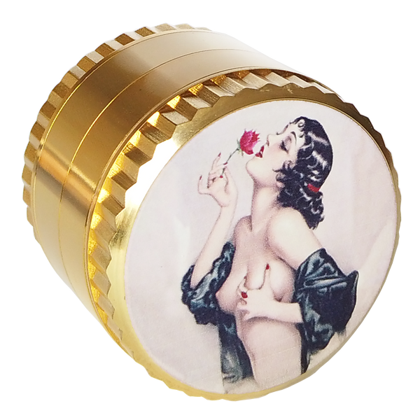 Golden Herb Grinder Spice Grinder 2.0in